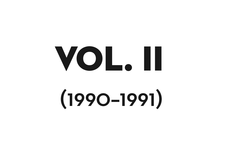 Volume II (1990–1991)