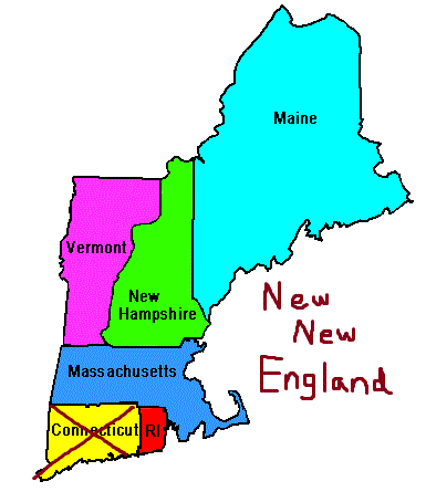 Connecticut Voted Out of New England
